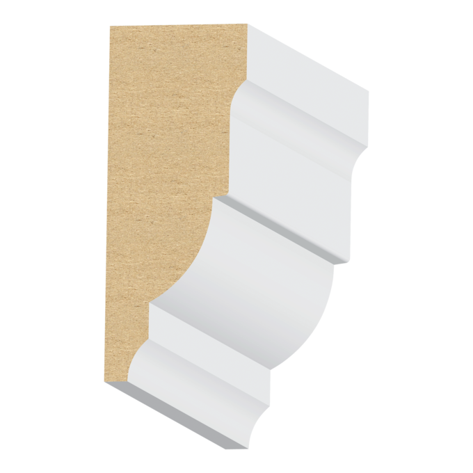 439MUL Pediment Crown Molding