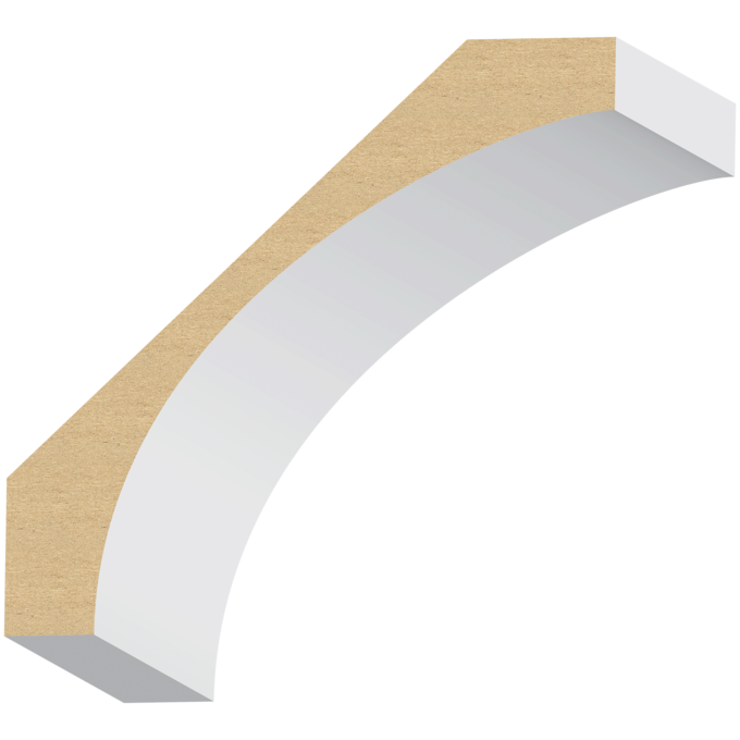 444MUL-7 Contemporary Crown Molding