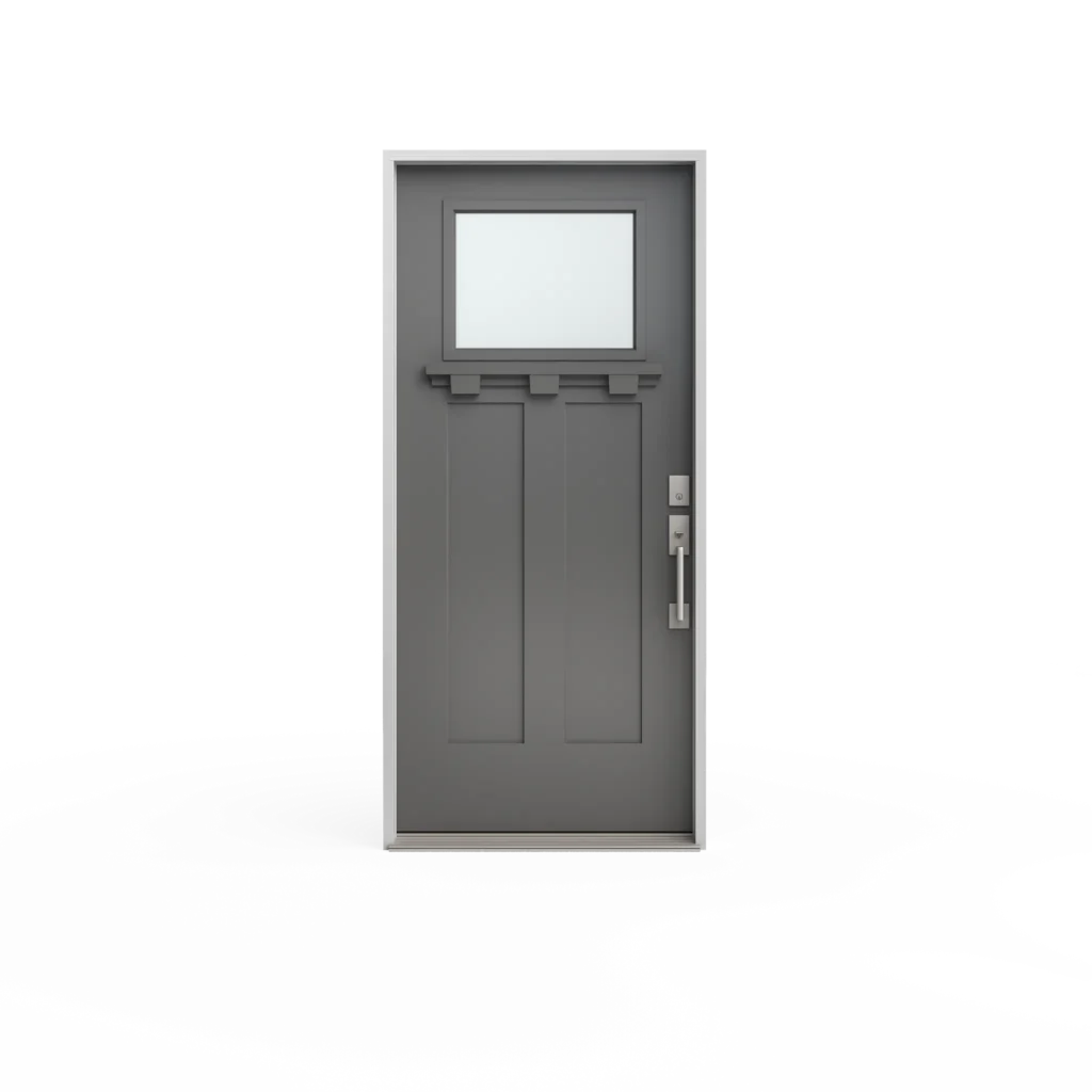 Winslow Flush-Glazed 3 Panel Door