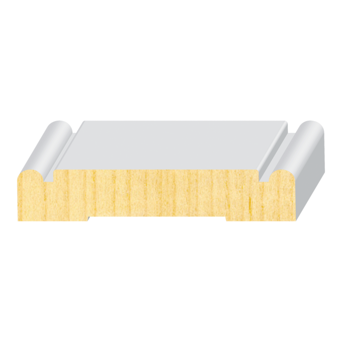 PR172FJ-3 Pine Contemporary Casing