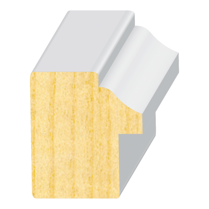 PR192FJ Pine Back Band Casing