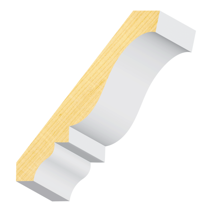 PR448FJ-6 Cape Cod Crown Molding