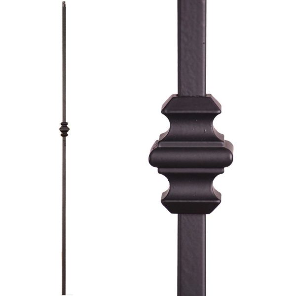 Single Knuckle Hollow Iron Baluster